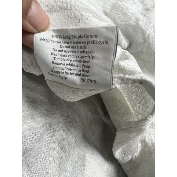 NEW Sferra GIAMINA 1 KING Sham Stone Jacquard $201 - Picture 6 of 6